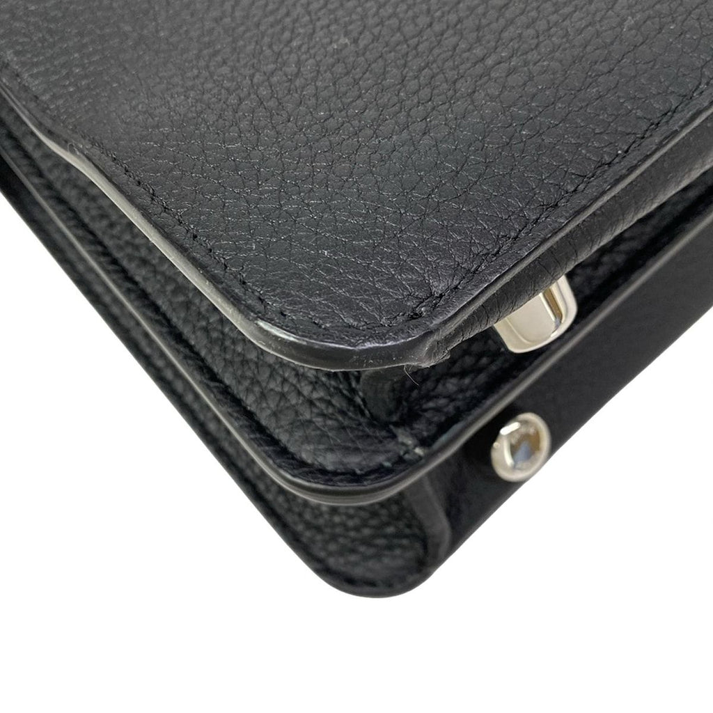 Fendi Handbag Black Multi Leather — view 8