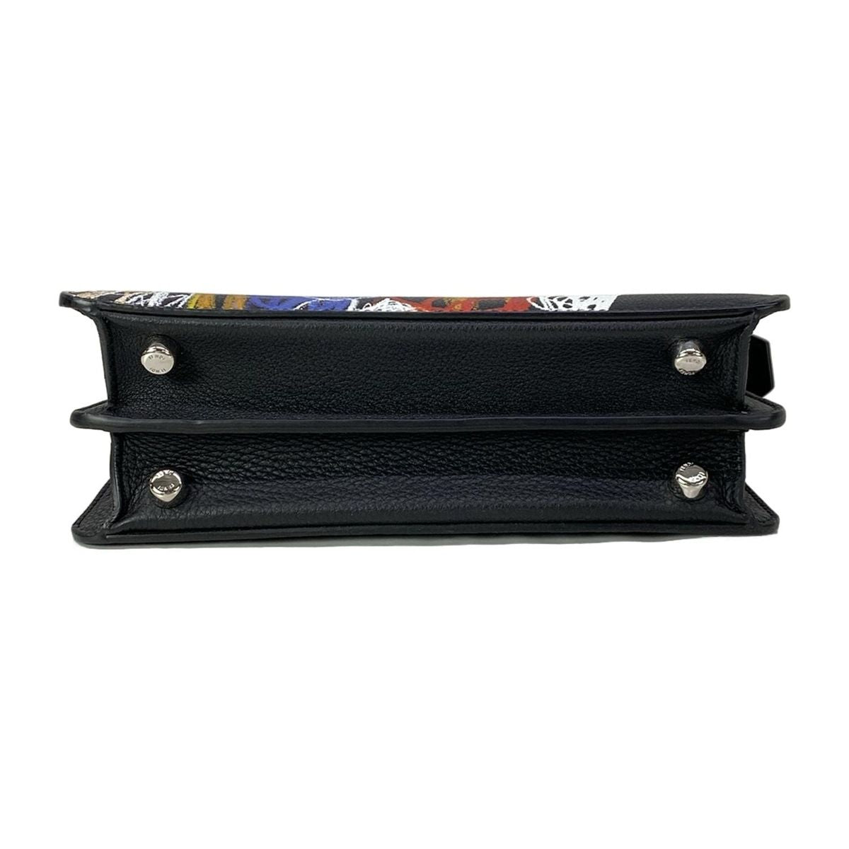 Fendi Handbag Black Multi Leather — view 5