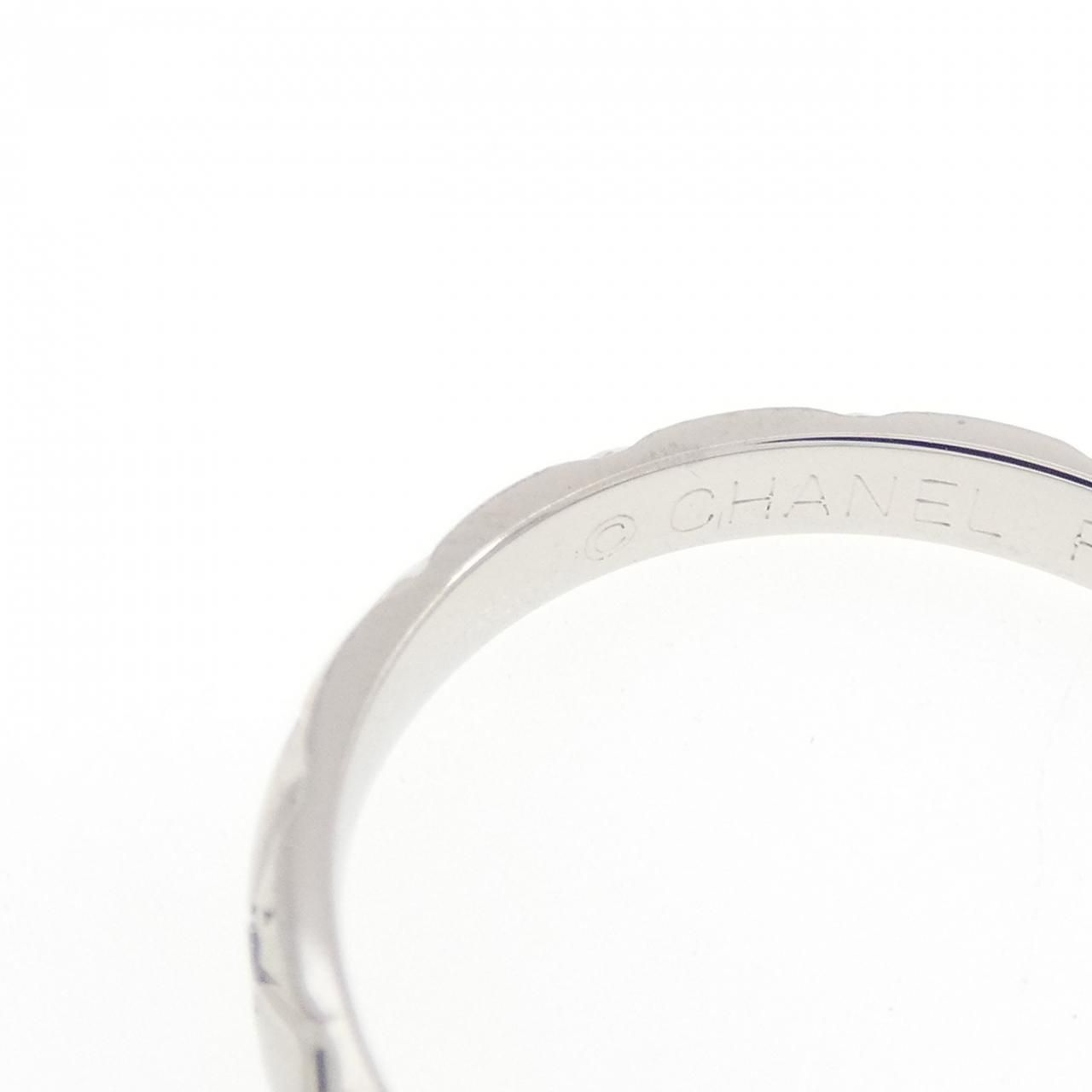 Chanel Quilted Ring Silver — view 4