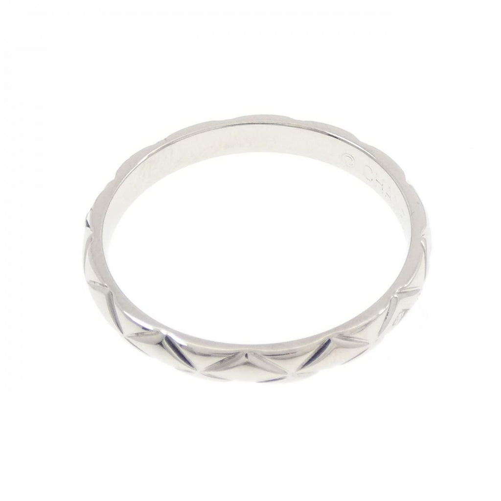 Chanel Quilted Ring Silver — view 3