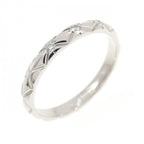 Chanel Quilted Ring Silver