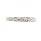 Chanel Quilted Ring Silver — view 2