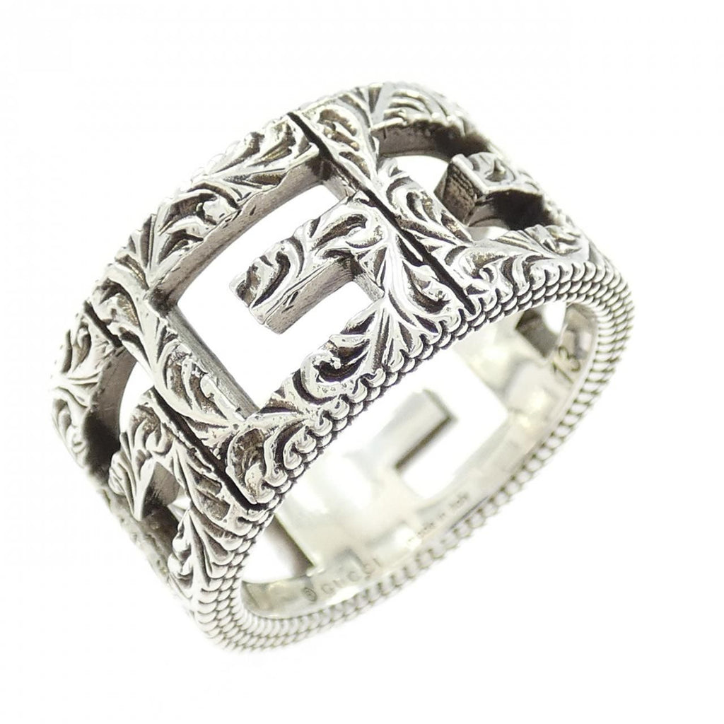 Gucci Square Ring Silver