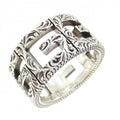 Gucci Square Ring Silver