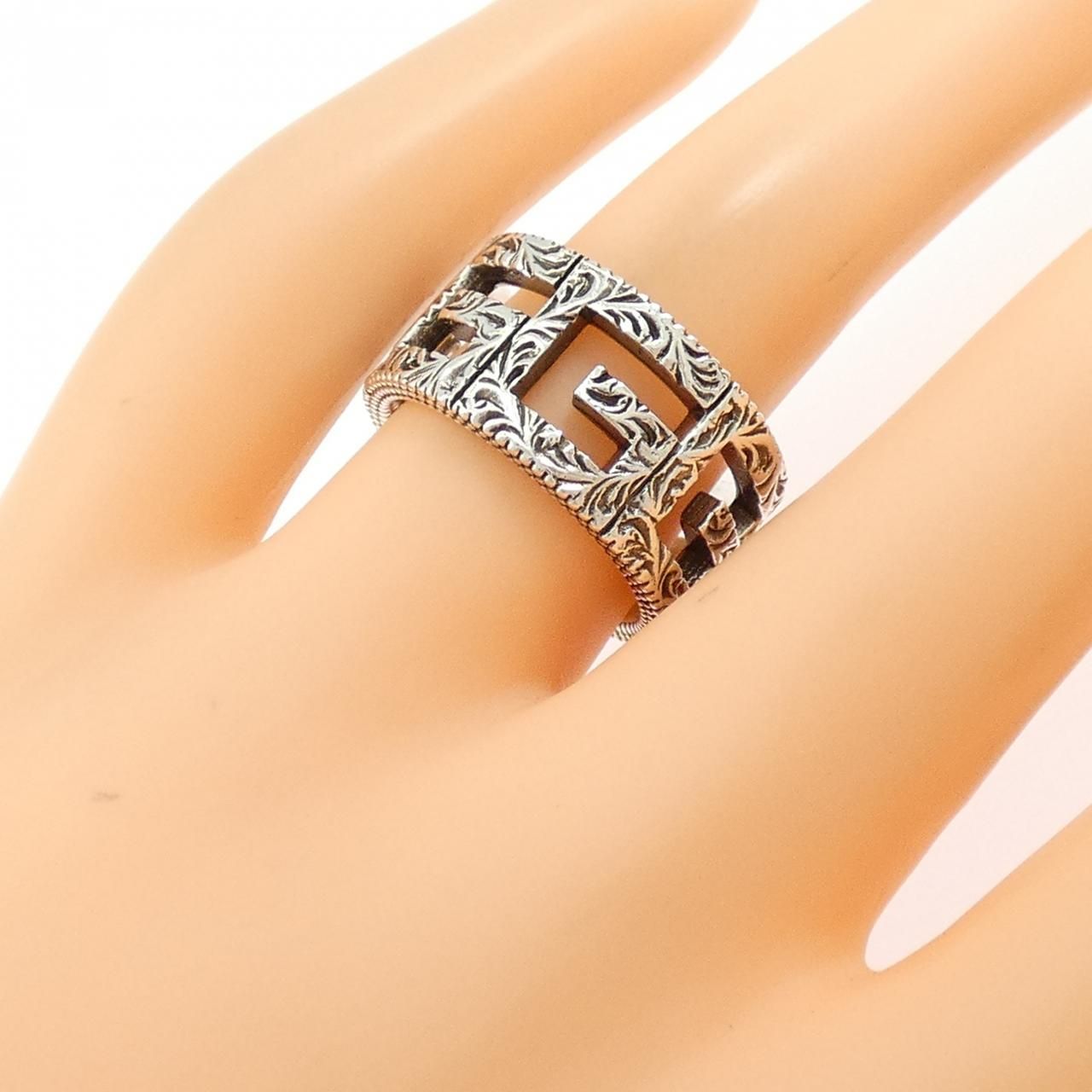 Gucci Square Ring Silver — view 4