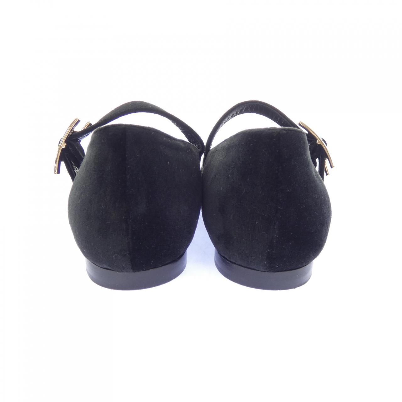 Hermes Jane Hapi Buckle Flat Shoes — view 5