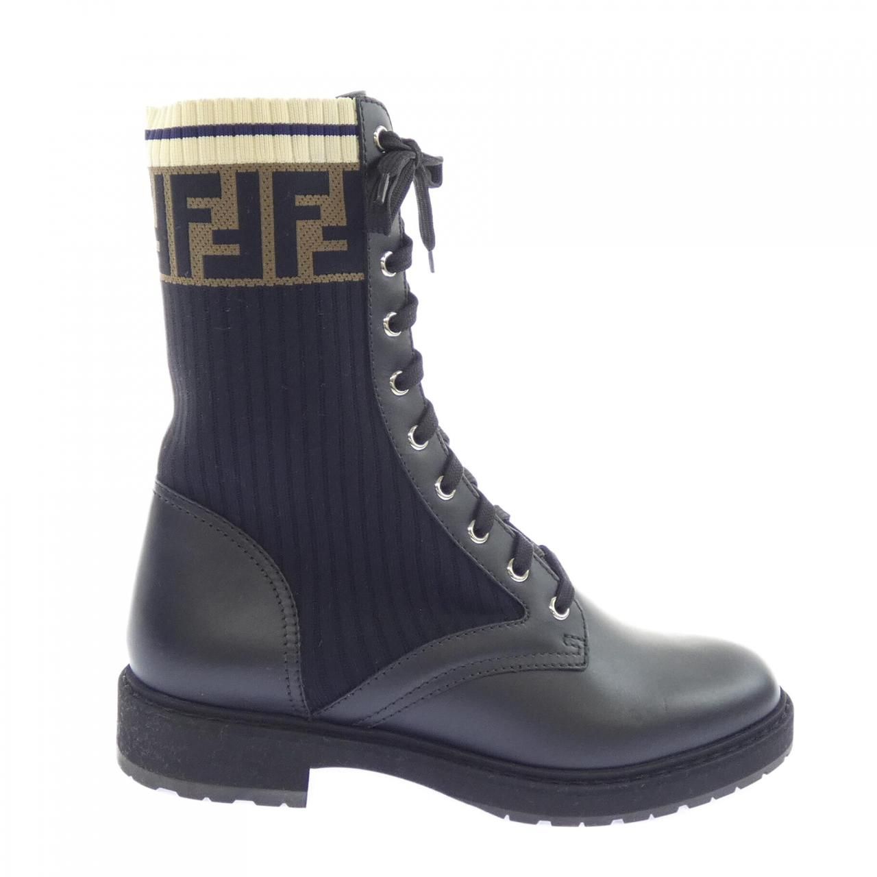 Fendi Rococo FF Motif Boots