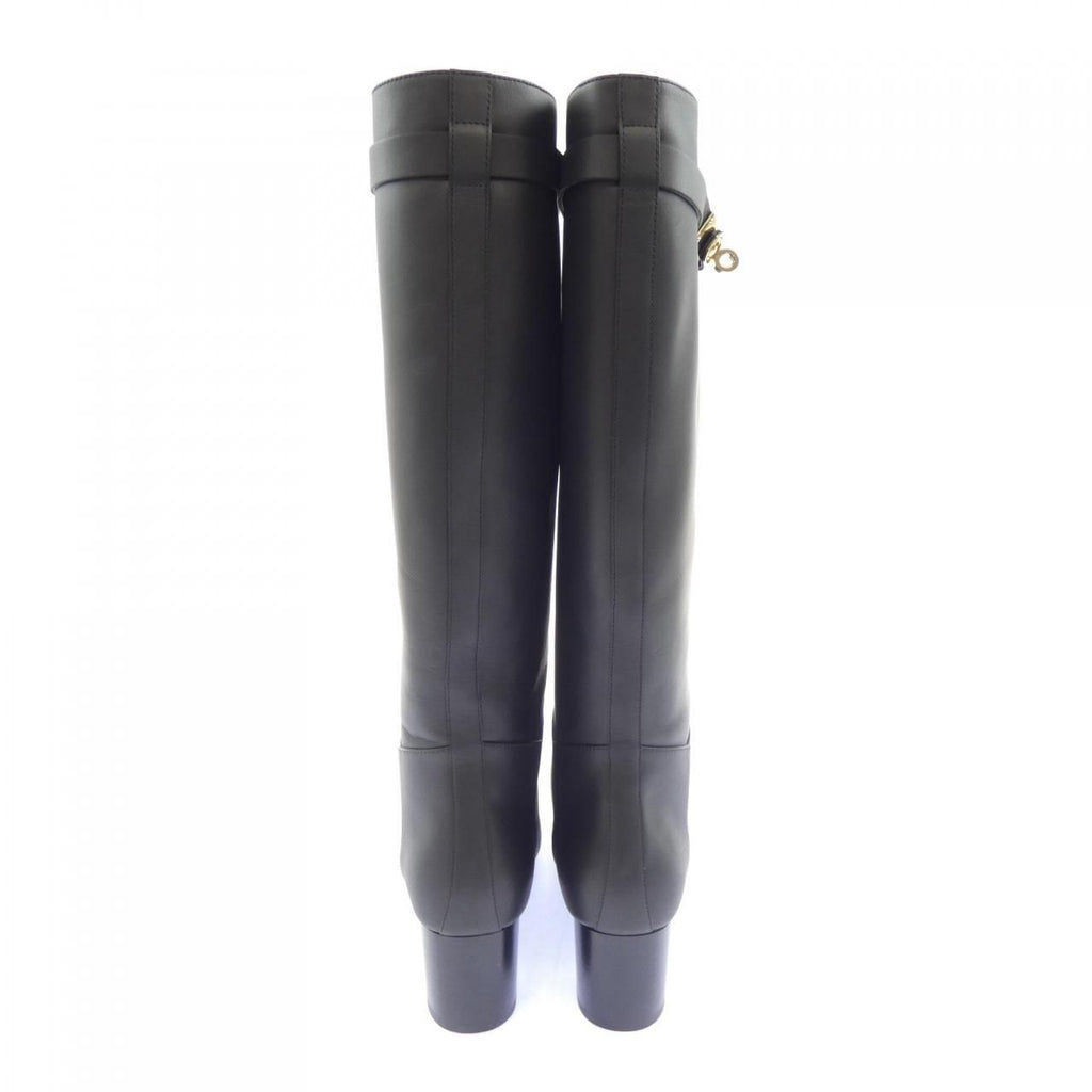 Hermes Kelly Buckle Long Boots — view 5