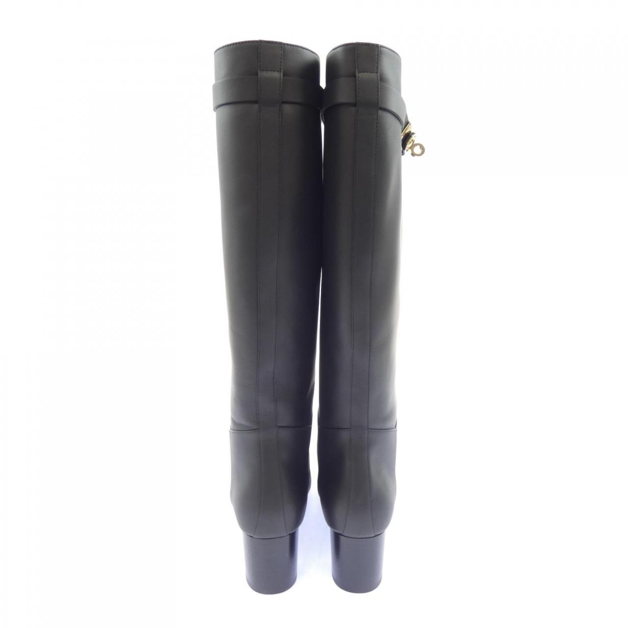 Hermes Kelly Buckle Long Boots — view 5