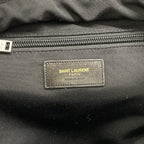 Saint Laurent Paris Backpack Classic Hunter Black White — view 9