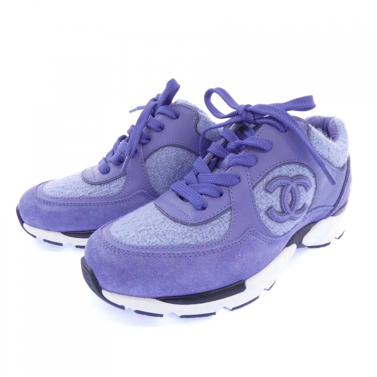 Chanel Sneakers Purple — view 3
