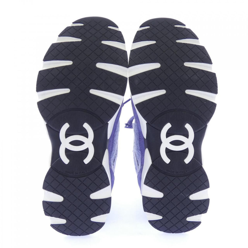 Chanel Sneakers Purple — view 4