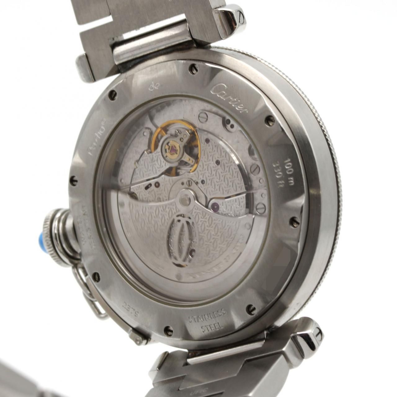 Cartier Pasha Grid Convex SS Automatic Winding Watch — view 5
