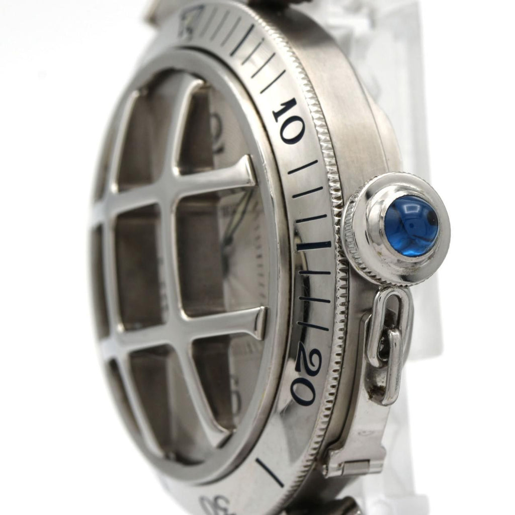 Cartier Pasha Grid Convex SS Automatic Winding Watch — view 3
