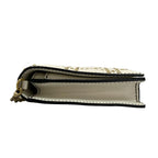 Dior Wallet White Chain Gold Studs Leather Shoulder — view 9