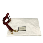 Gucci Handbag Top Handle Tote Red Cat Head Leather — view 8