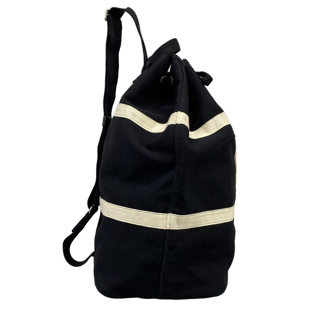Saint Laurent Paris Shoulder Bag Rive Gauche Black Gold Ivory Leather — view 2