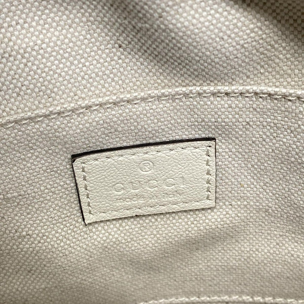 Gucci Shoulder Bag Blanc D Ivory Leather — view 9