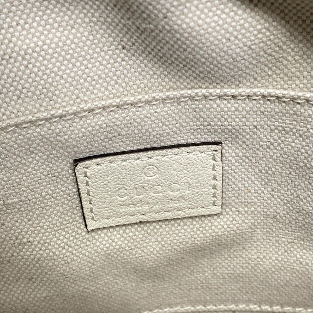 Gucci Shoulder Bag Blanc D Ivory Leather — view 9