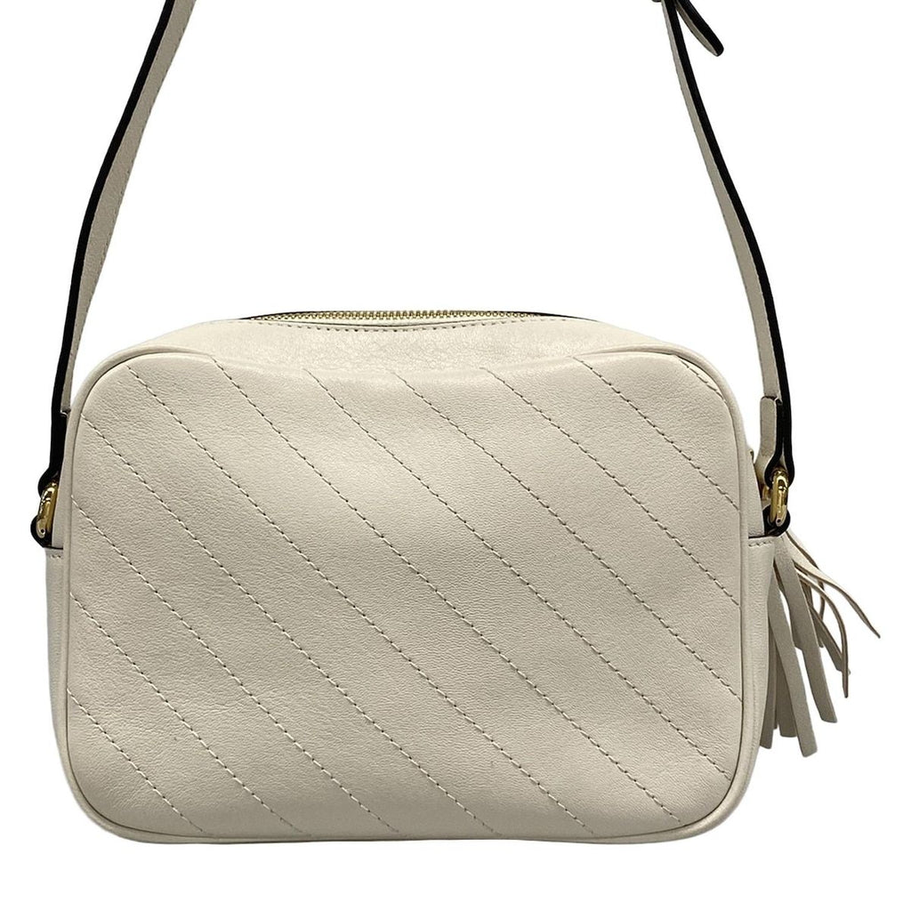 Gucci Shoulder Bag Blanc D Ivory Leather — view 3