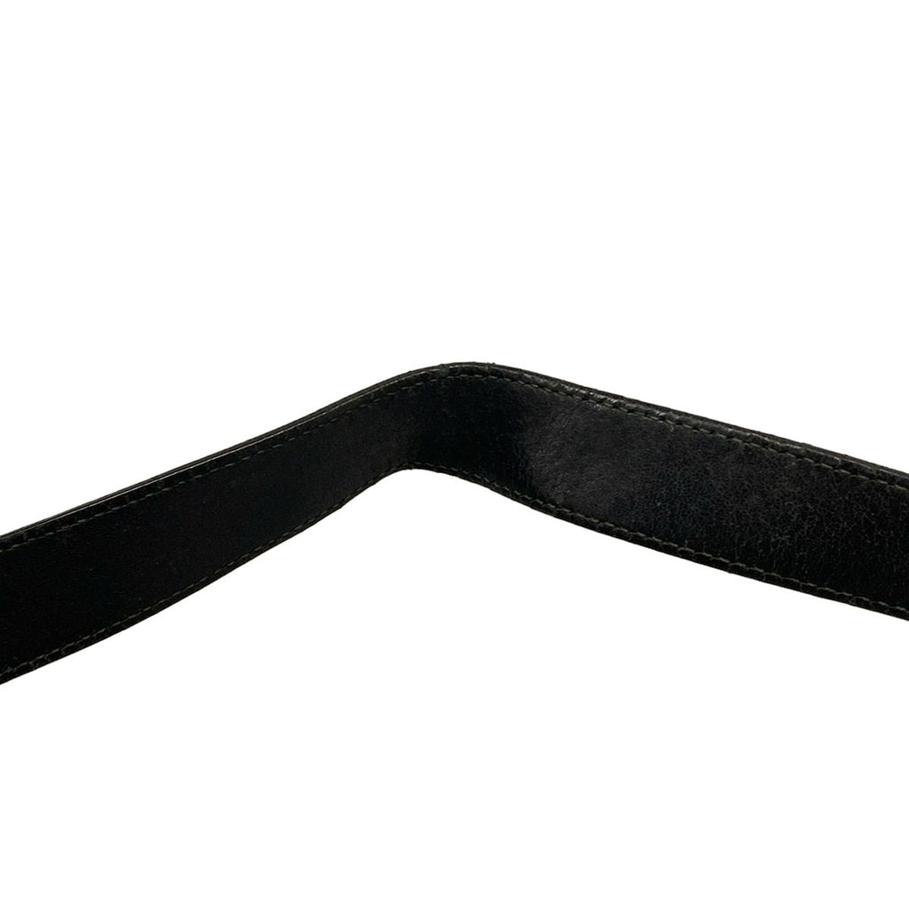 Gucci Shoulder Bag Guccissima Line Black Leather — view 9