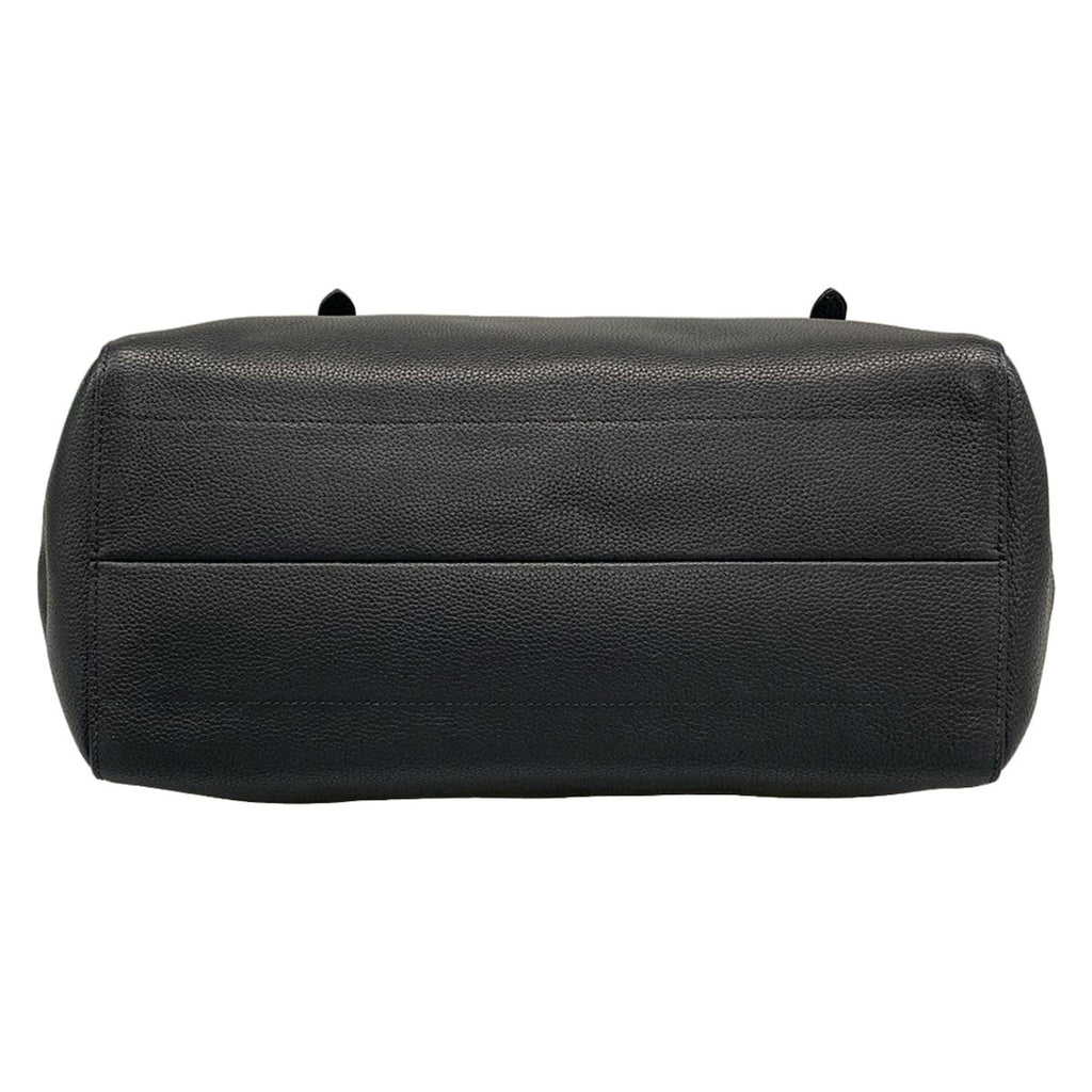 Prada Tote Black Logo Leather — view 5