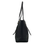 Prada Tote Black Logo Leather — view 4