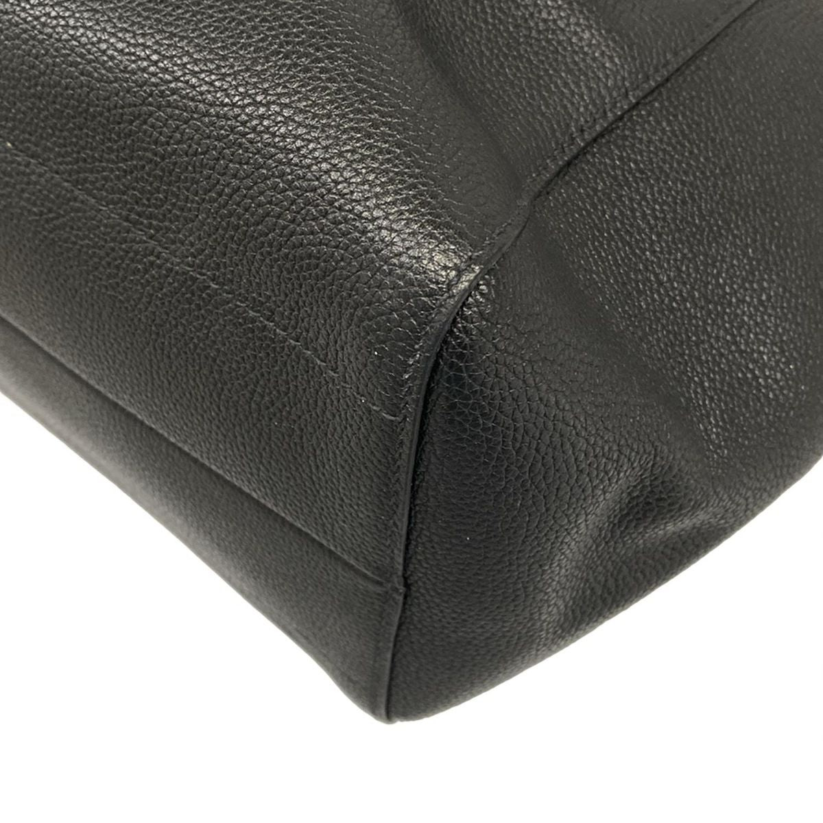 Prada Tote Black Logo Leather — view 6