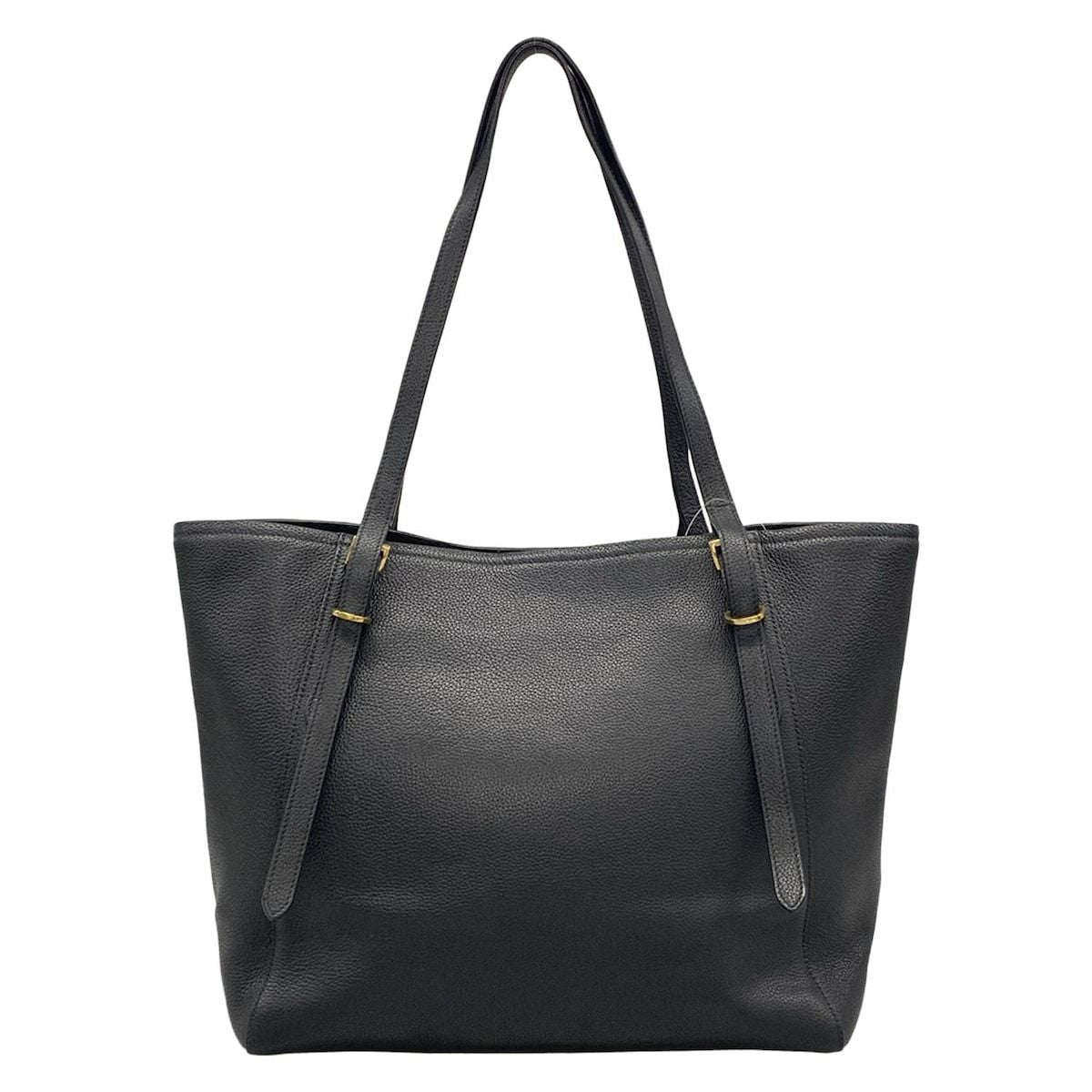 Prada Tote Black Logo Leather — view 3