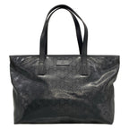 Gucci Shoulder Bag Imprime Black Leather