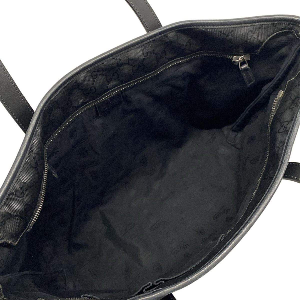 Gucci Shoulder Bag Imprime Black Leather — view 7