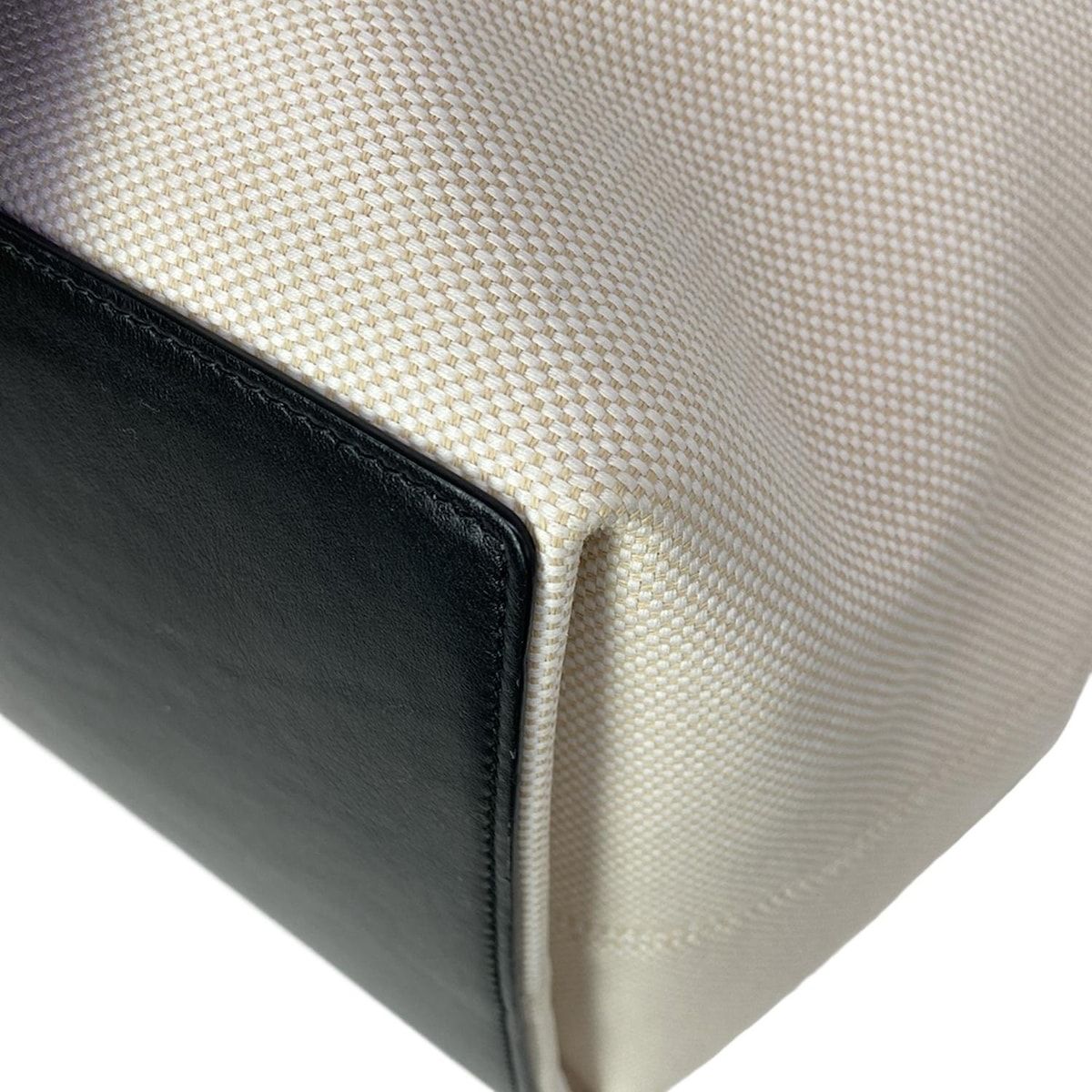 Dior Tote Toujour Ivory Black Leather — view 7