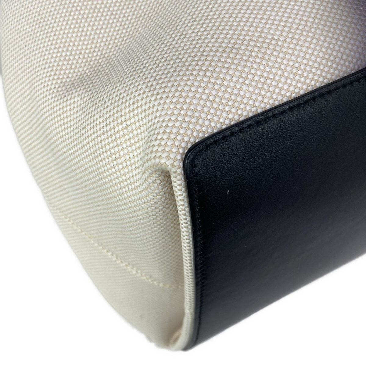 Dior Tote Toujour Ivory Black Leather — view 6