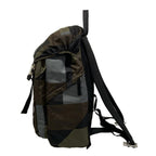 Prada Backpack Dark Green Black Multi — view 4
