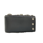 Prada Case Black Studded Leather Vanity — view 8
