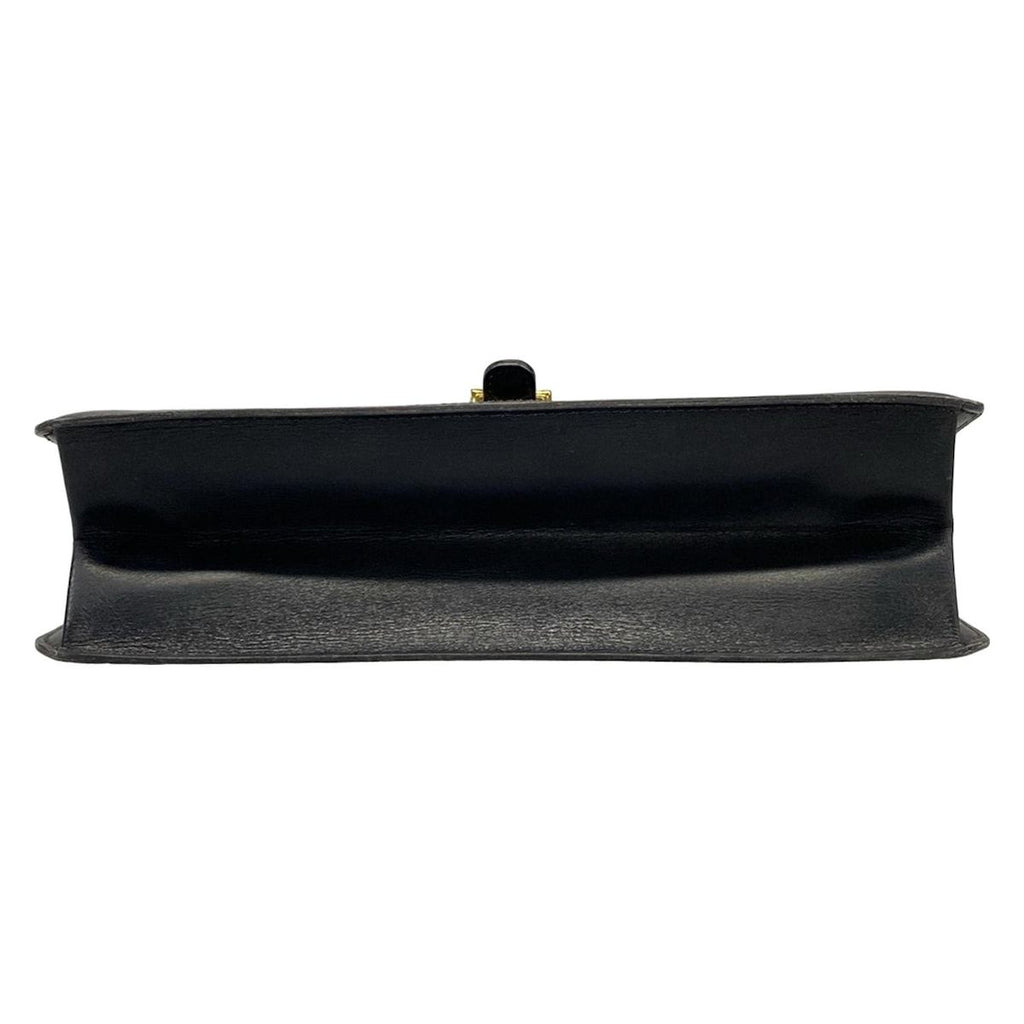 Hermes Shoulder Bag Sandrine Black Gold — view 5