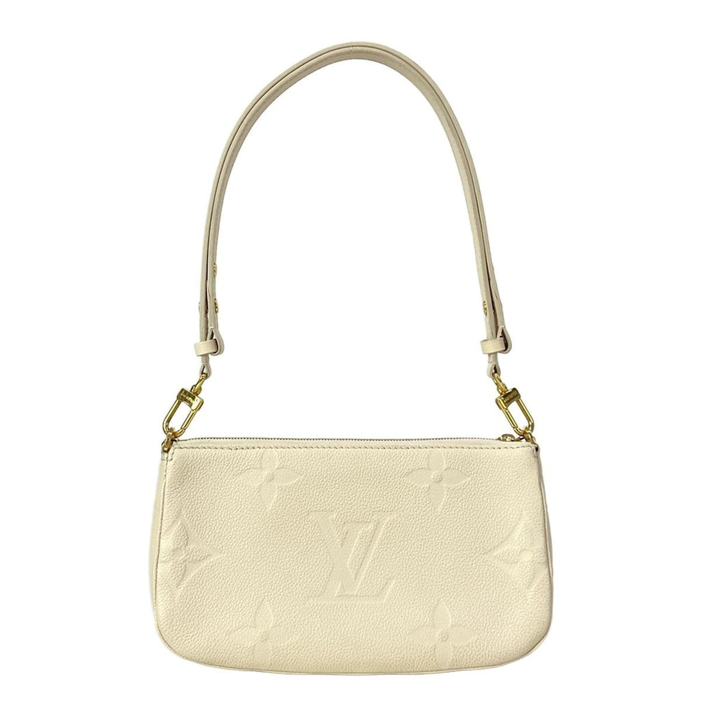 Louis Vuitton Shoulder Bag Monogram Empreinte Multi Pochette Cream Leather — view 3