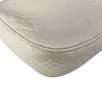 Louis Vuitton Shoulder Bag Monogram Empreinte Multi Pochette Cream Leather — view 8