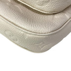 Louis Vuitton Shoulder Bag Monogram Empreinte Multi Pochette Cream Leather — view 7