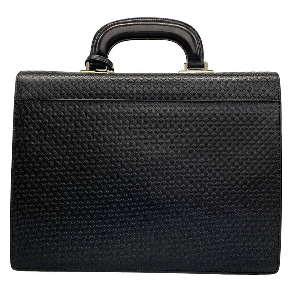 Gucci Business Bag Diamante Black Leather — view 3
