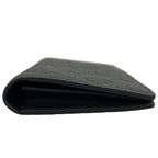 Louis Vuitton Wallet Taurillon Monogram Portefeuille Brazza Noir Leather Cowhide — view 9