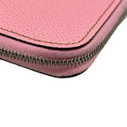 Hermes Wallet Azap Long Silk in Pink Silver — view 6