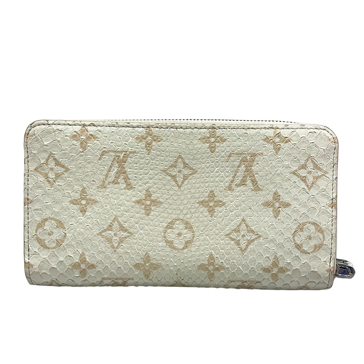 Louis Vuitton Wallet Exotic Cles the Zippy Latte — view 2