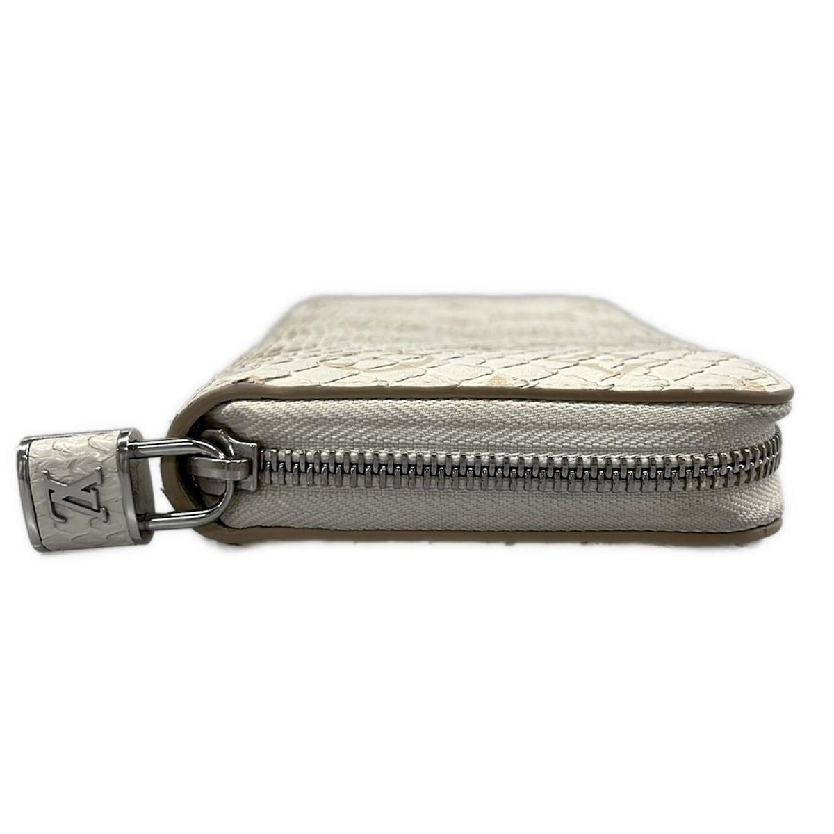 Louis Vuitton Wallet Exotic Cles the Zippy Latte — view 8
