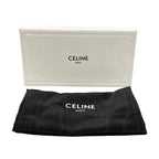 Celine Shoulder Bag Triomphe Canvas Black White Strap Detachable — view 8