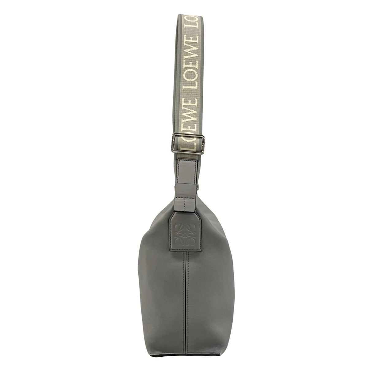 Loewe Shoulder Bag Cubby Cross Small Gray — view 2