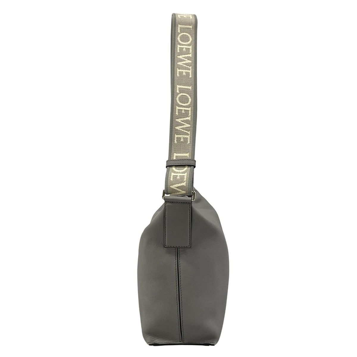 Loewe Shoulder Bag Cubby Cross Small Gray — view 4