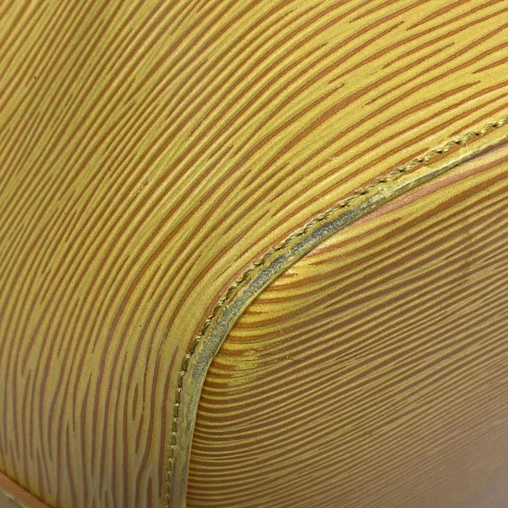 Louis Vuitton Shoulder Bag Epi Petit Noe Jaune Leather — view 6