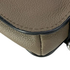 Loewe Waist Pouch Military Messenger Bag Dark Brown Leather — view 6