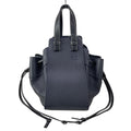 Loewe Handbag Hammock Drawstring Bag Small Navy Leather